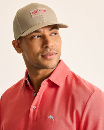 Vintage Tommy Bahama Packable Trucker Cap - Tommy Bahama Men