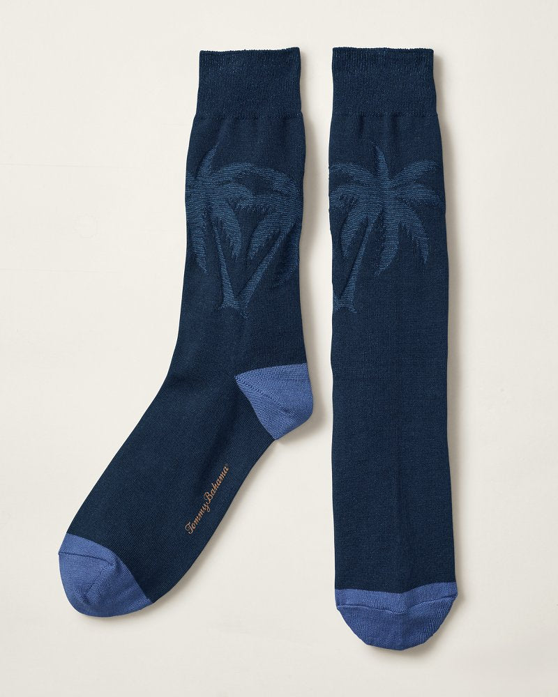 Reflection Texture Palm Socks - Tommy Bahama Men
