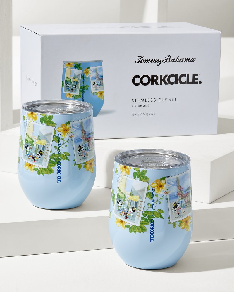 Disney x Corkcicle Stemless 12-oz. Wine Cups - Set of 2 - Tommy Bahama Beach & Home
