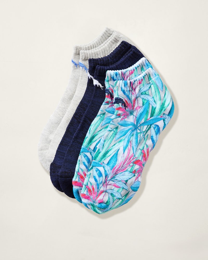 IslandZone® Performance Athletic Socks — 3 Pack - Tommy Bahama Men