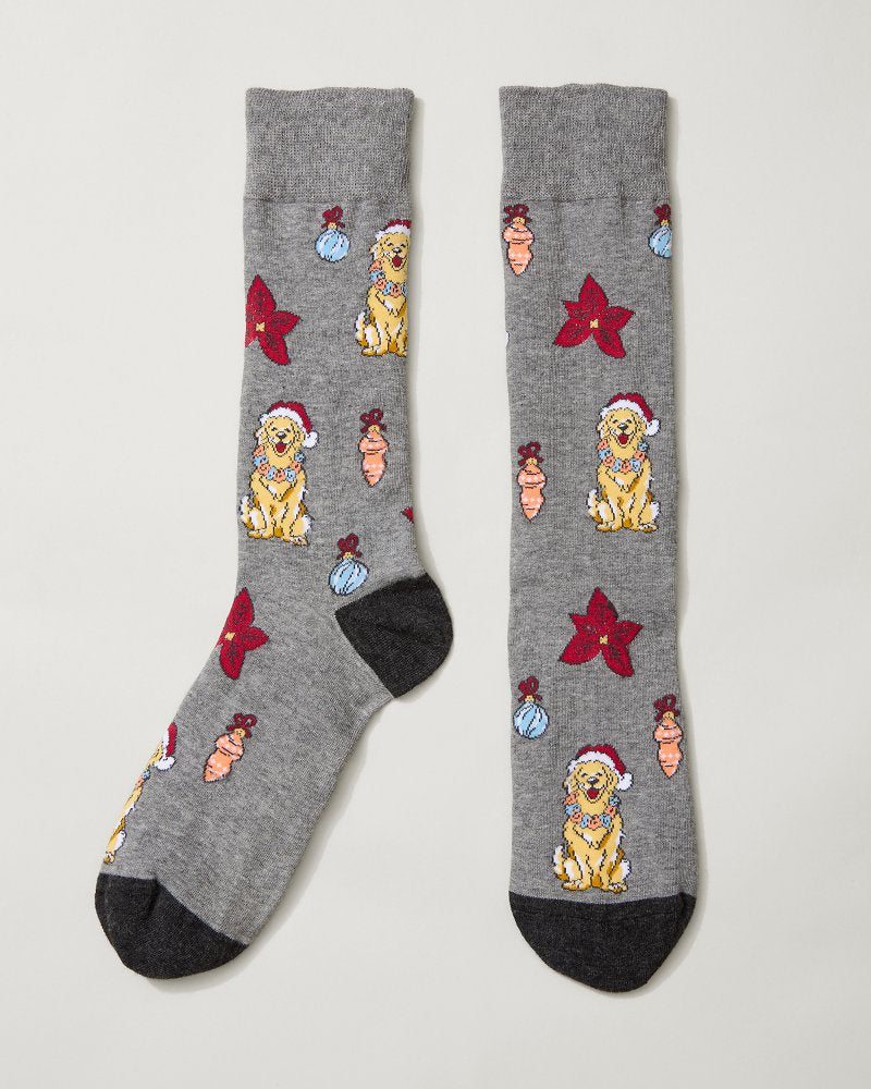 Howliday Cheer Socks - Tommy Bahama Men