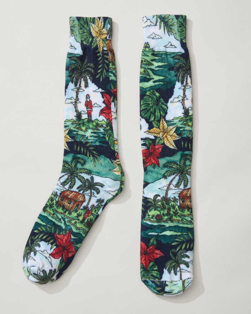 Aloho-Ho-Ho Socks - Tommy Bahama Men