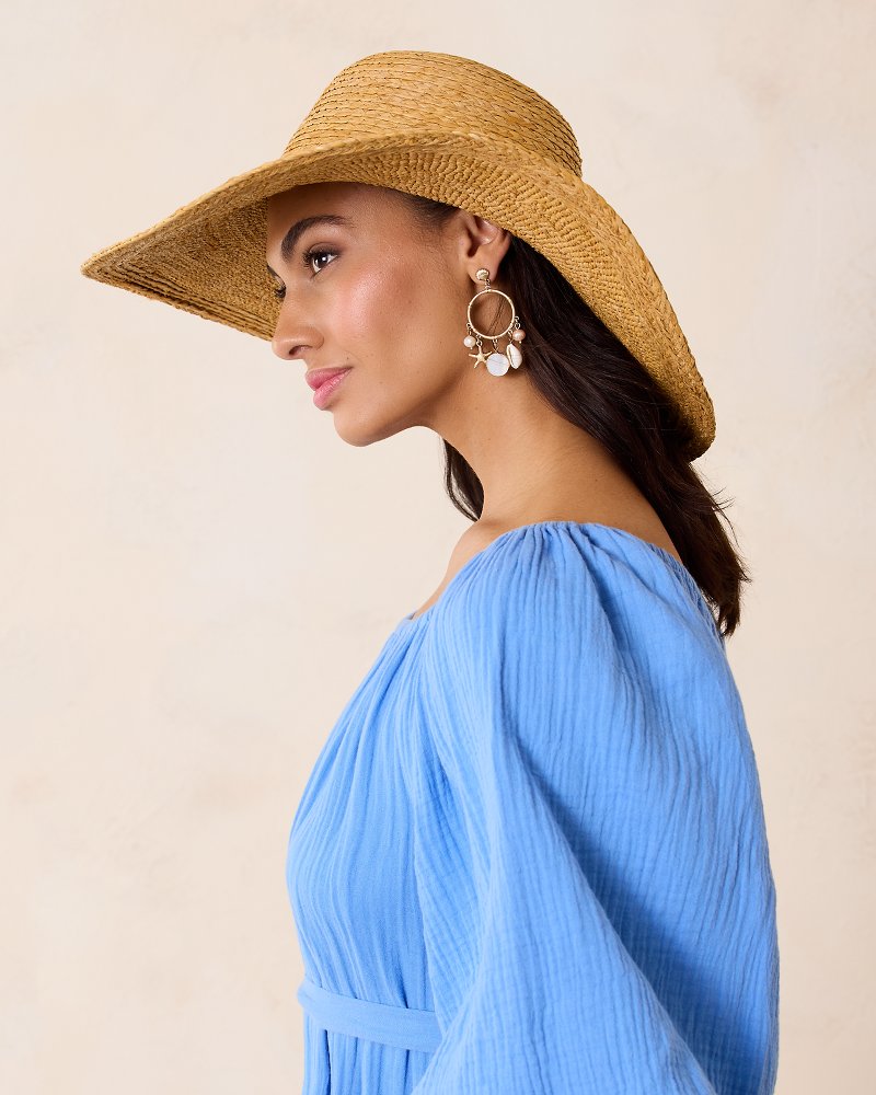 Raffia Braided Floppy Hat - Tommy Bahama Women