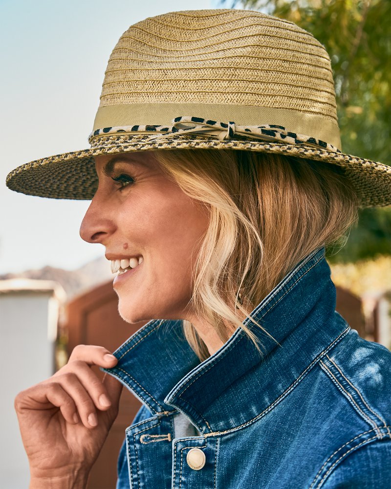 Color Block Fedora - Tommy Bahama Women