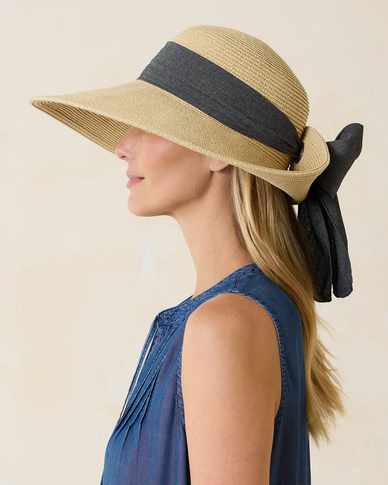 Ultra-Braid Bow Sun Hat - Tommy Bahama Women