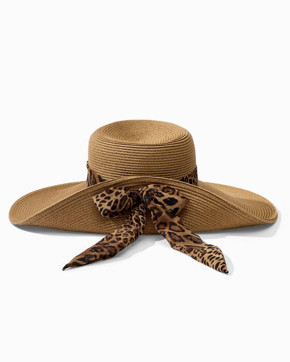 Ultra-Braid Fold Back Bow Hat - Tommy Bahama Women