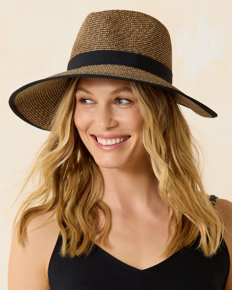 Pinched-Crown Face Saver Hat - Tommy Bahama Women