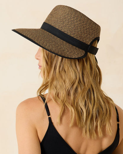 Pinched-Crown Face Saver Hat - Tommy Bahama Women