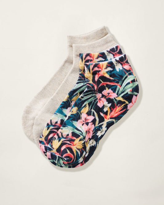 IslandZone® Performance Athletic Socks — 2 Pack - Tommy Bahama Women