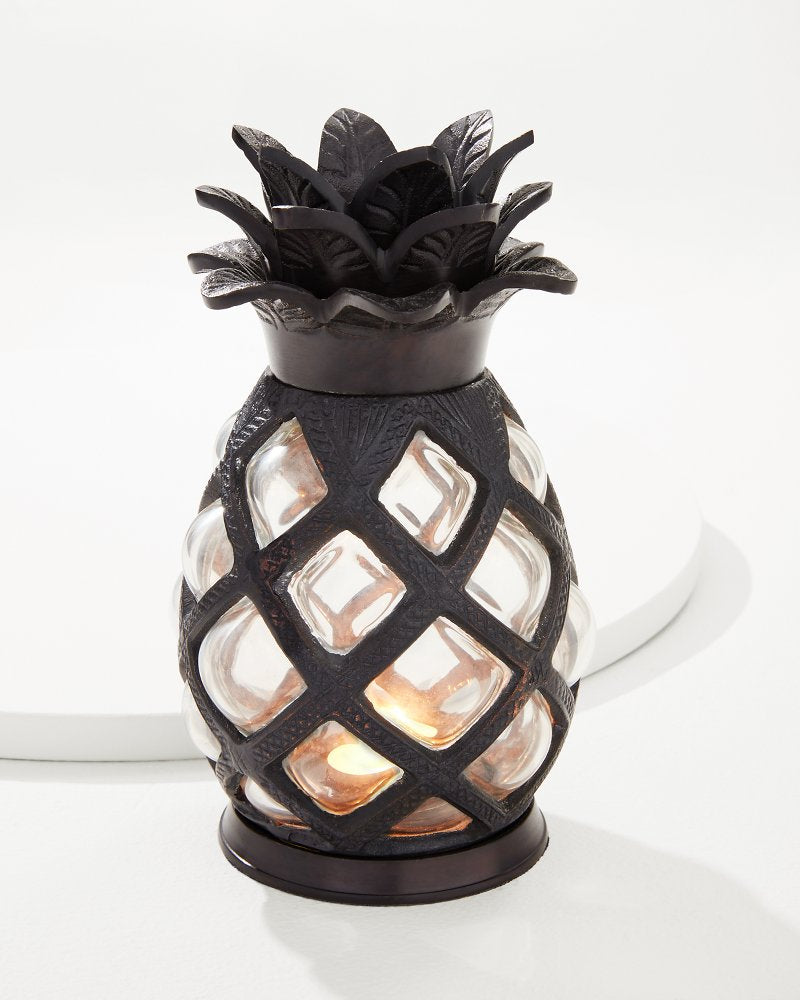 Large Glass Pineapple Votive Holder - Tommy Bahama Beach & Home