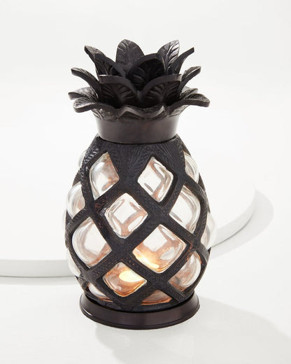 Large Glass Pineapple Votive Holder - Tommy Bahama Beach & Home