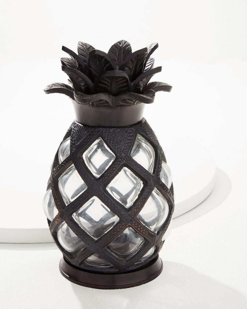 Large Glass Pineapple Votive Holder - Tommy Bahama Beach & Home