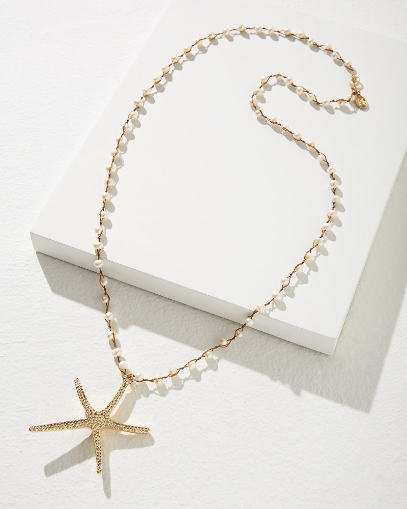 Island Essence Starfish Pendant Necklace - Tommy Bahama Women