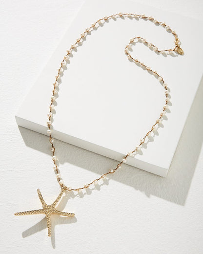 Island Essence Starfish Pendant Necklace - Tommy Bahama Women