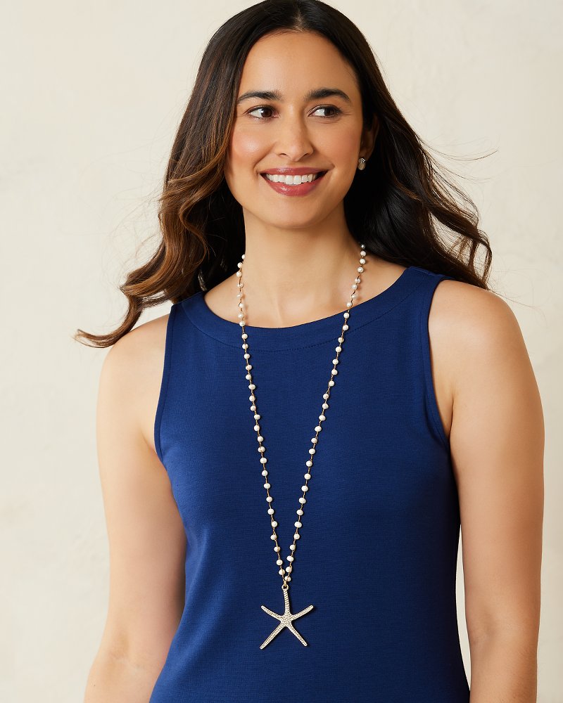 Island Essence Starfish Pendant Necklace - Tommy Bahama Women