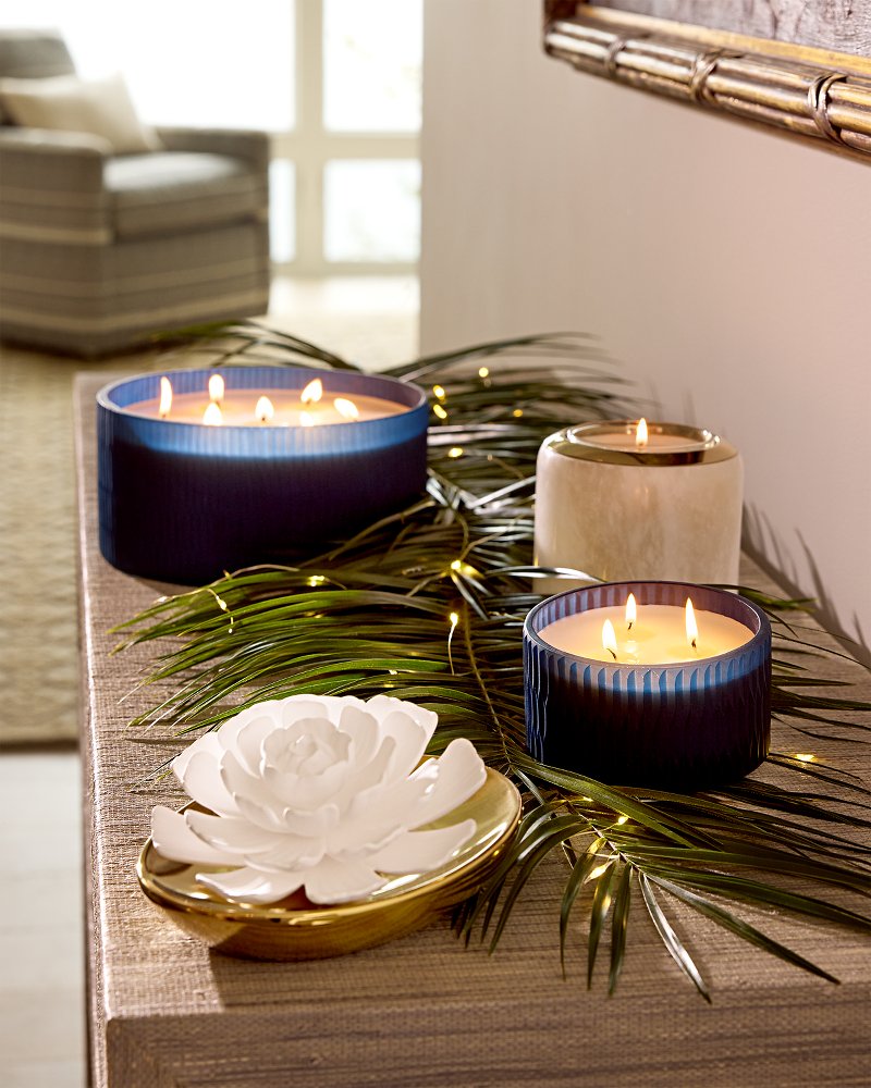 Island Blend Porcelain Flower Diffuser - Tommy Bahama Beach & Home