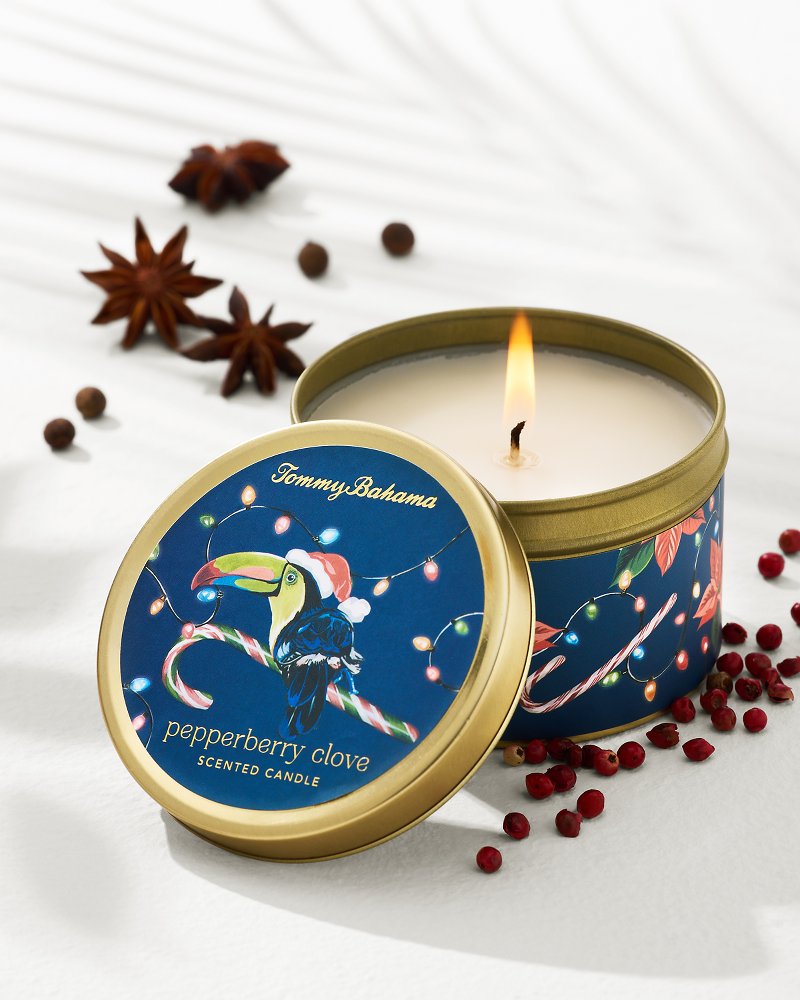 Pepperberry Clove 6-oz. Travel Candle Tin - Tommy Bahama Beach & Home