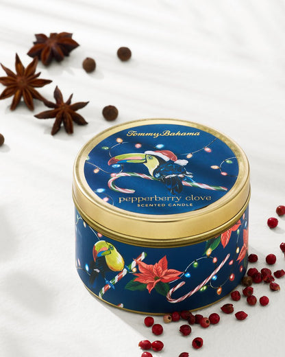 Pepperberry Clove 6-oz. Travel Candle Tin - Tommy Bahama Beach & Home