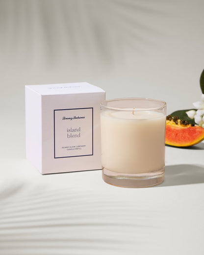Island Glow Luminary Candle Refill - Island Blend - Tommy Bahama Beach & Home