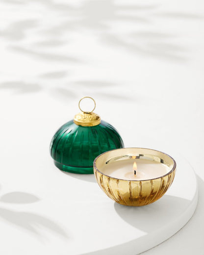 Evergreen 3-oz. Etched Ornament Candle - Tommy Bahama Beach & Home