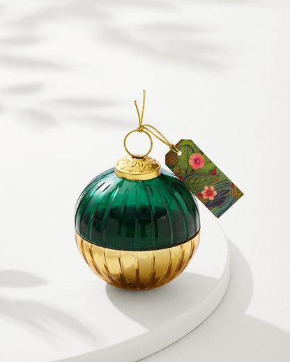 Evergreen 3-oz. Etched Ornament Candle - Tommy Bahama Beach & Home