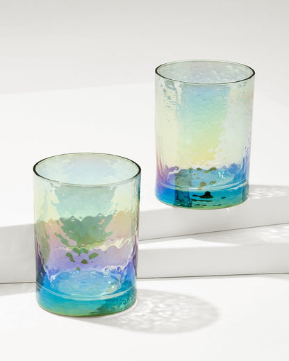 Luster Rocks Glasses — Set of 2 - Tommy Bahama Beach & Home