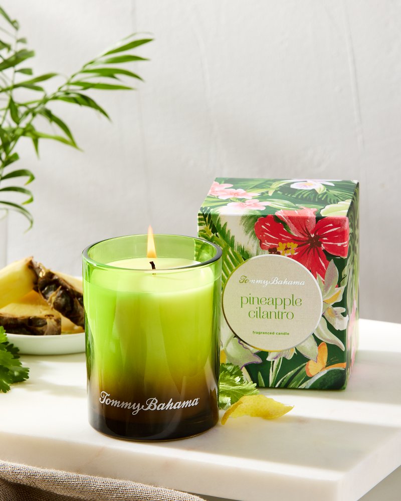 Pineapple Cilantro 7.5-oz. Boxed Poured Candle - Tommy Bahama Beach & Home