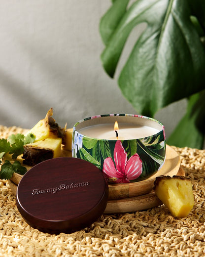Pineapple Cilantro Travel Candle Tin - Tommy Bahama Beach & Home