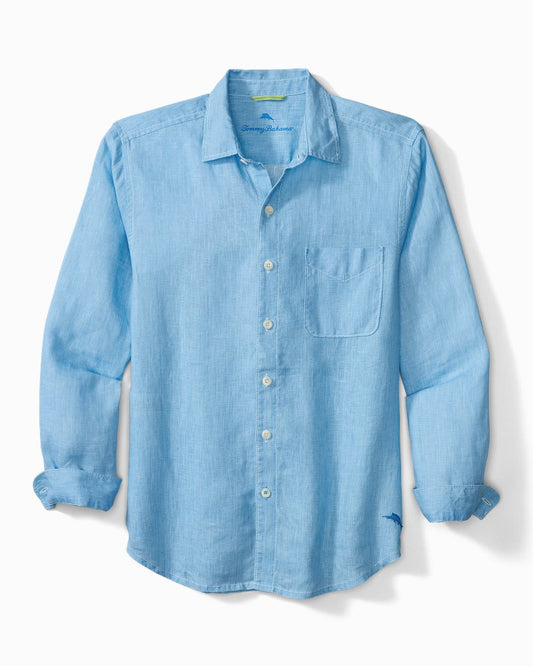 Sea Glass Breezer Linen Shirt - Tommy Bahama Men