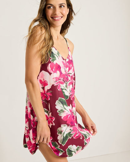 Satin Short Chemise - Tommy Bahama Women