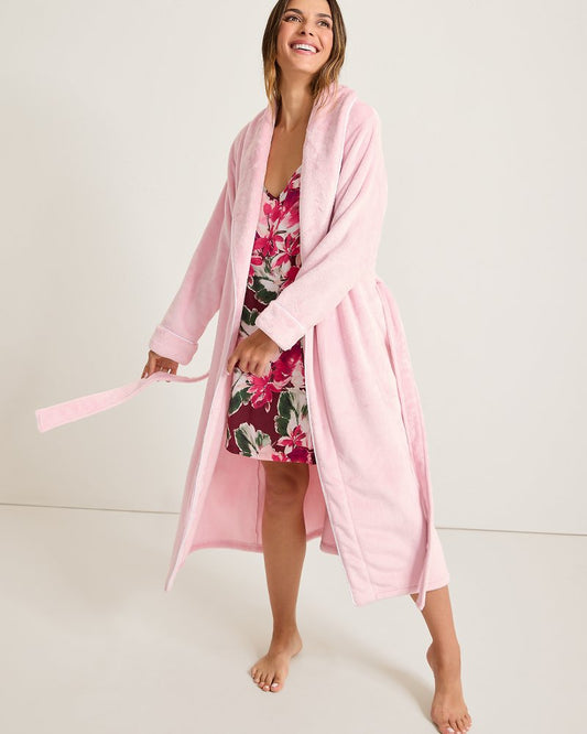 Long Plush Robe - Tommy Bahama Women