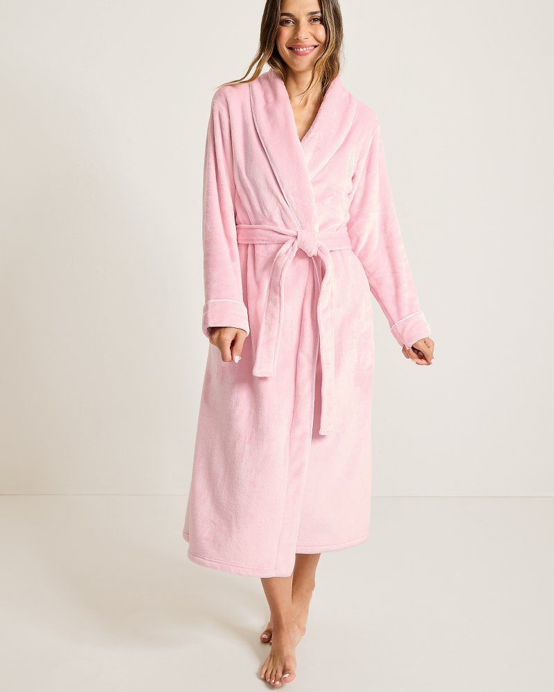 Long Plush Robe - Tommy Bahama Women