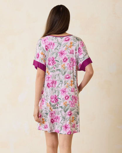 Jersey Short-Sleeve Sleep Caftan - Tommy Bahama Women