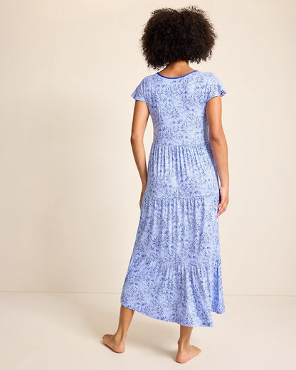 Jersey Short-Sleeve Maxi Sleep Dress - Tommy Bahama Women