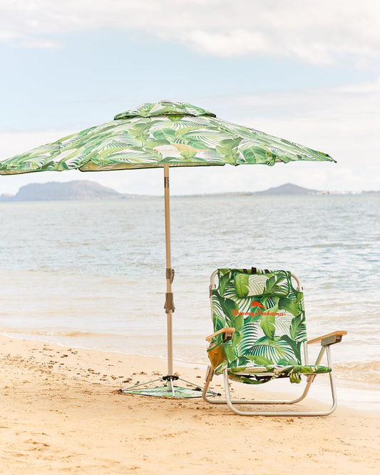 Tommy Bahama Tropical Fronds AnchorX™ Umbrella - Tommy Bahama Beach & Home