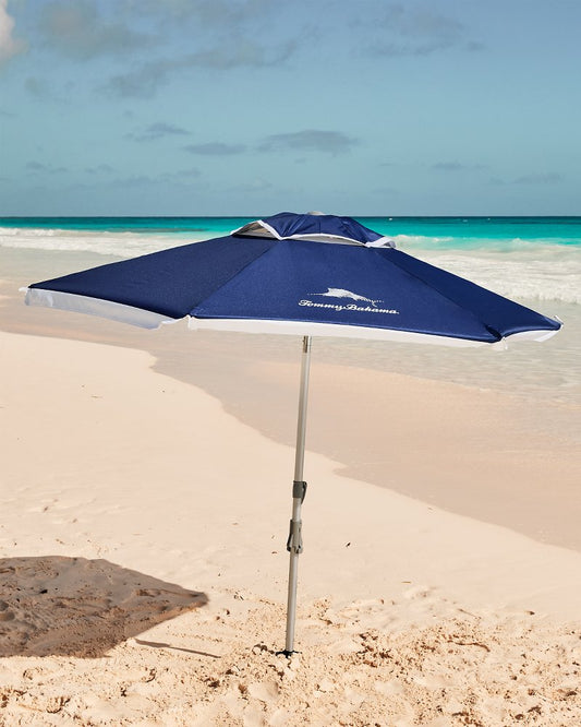 Tommy Bahama Easy-Set-Up Umbrella with ANCHORX™ - Tommy Bahama Beach & Home