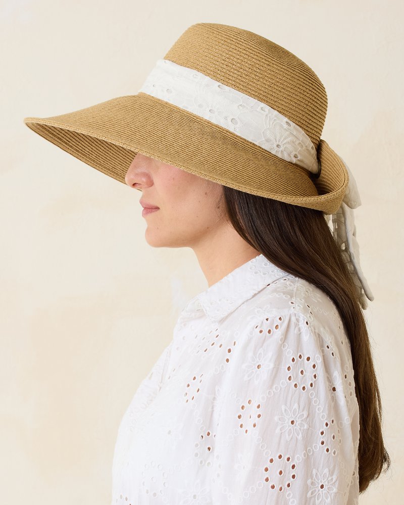 Ultra-Braid Bow Sun Hat - Tommy Bahama Women