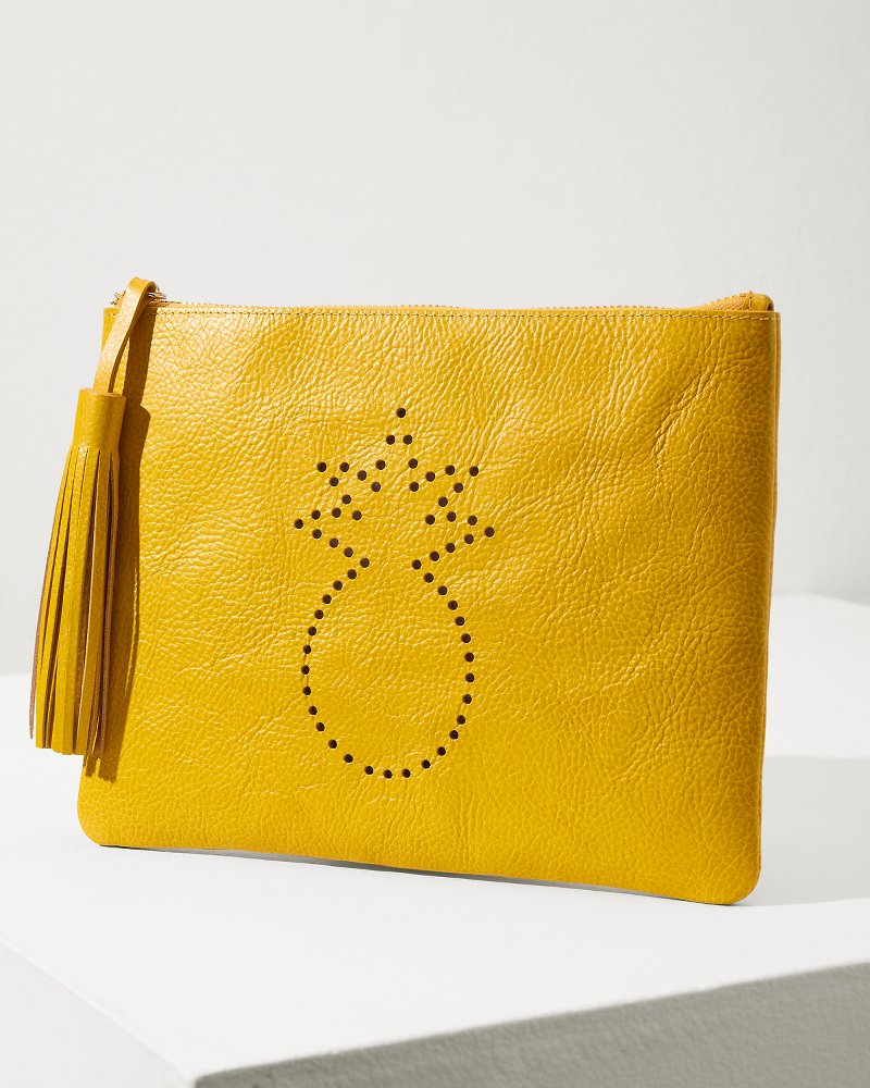 Tommy Bahama Perforated Leather Pouch - Tommy Bahama Women