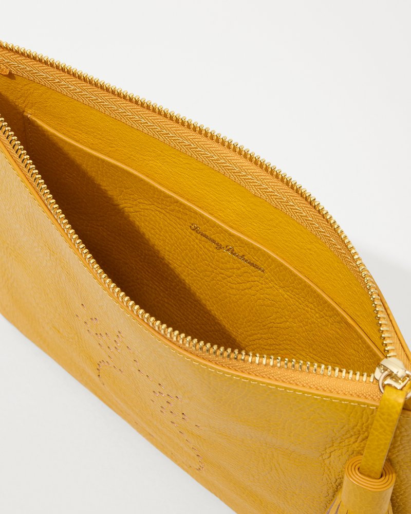 Tommy Bahama Perforated Leather Pouch - Tommy Bahama Women