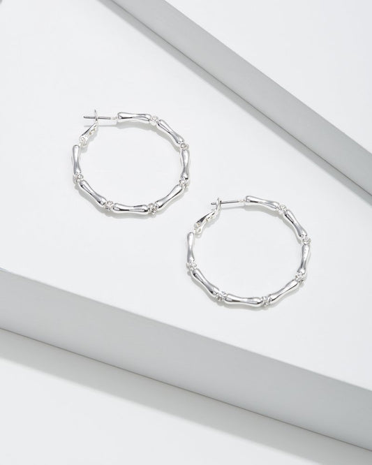 Island Essence Bamboo Hoop Earrings - Tommy Bahama Women
