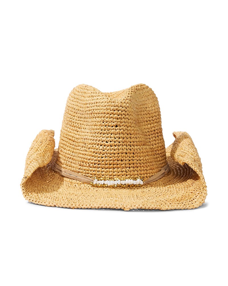 Zahara Raffia Cowboy Hat - Tommy Bahama Women